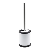 Йоржик для унітазу підлоговий Mixxus Topper-TB0201 White колір білий (MI7094)