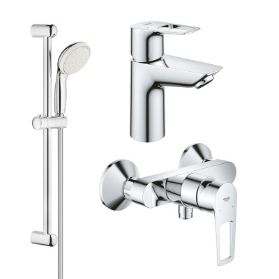 Комплект змішувачів для ванної кімнати Grohe BauLoop New (UA123220S0) Комплект змішувачів для ванної кімнати Grohe BauLoop New (UA123220S0)