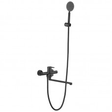 Змішувач для ванни ZERIX DAX-006 (EURO) BLACK з нерж. сталі SUS304 (кол. чорний) (ZX4816) Змішувач для ванни ZERIX DAX-006 (EURO) BLACK з нерж. сталі SUS304 (кол. чорний) (ZX4816)