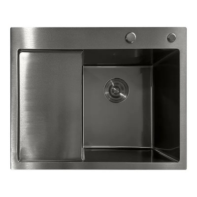 Мийка з нерж. сталі MIXXUS MH6350R GRAPHITE (3.0/0.8) (Колір графіт) (MI7047) Мийка з нерж. сталі MIXXUS MH6350R GRAPHITE (3.0/0.8) (Колір графіт) (MI7047)