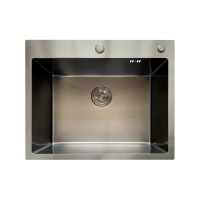 Мийка Mixxus MH6050 Micro Decor Graphite (3.0/0.8) з нерж. сталі (колір графіт) (MI8221)