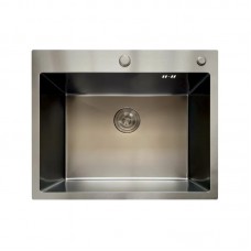 Мийка Mixxus MH6050 Micro Decor Graphite (3.0/0.8) з нерж. сталі (колір графіт) (MI8221)