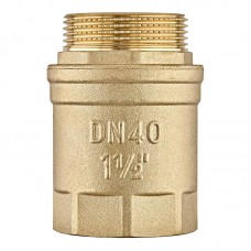 Клапан зворотній для байпаса Waterpro WP601-40FM - 1 1/2" латунь, куля EPDM (WP3333)