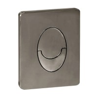 Панель змиву KOER KT-0606-07 157x198x3mm пластикова, кнопка закруглена (колір графіт) (KR5712) Панель змиву KOER KT-0606-07 157x198x3mm пластикова, кнопка закруглена (колір графіт) (KR5712)