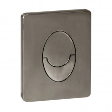 Панель змиву KOER KT-0606-07 157x198x3mm пластикова, кнопка закруглена (колір графіт) (KR5712) Панель змиву KOER KT-0606-07 157x198x3mm пластикова, кнопка закруглена (колір графіт) (KR5712)