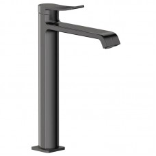 Змішувач для умивальника Mixxus Premium DALI 001 NUT HIGH Graphite (MI6757)