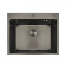Мийка з нерж. сталі MIXXUS MH6050 GRAPHITE (3.0/0.8) (Колір графіт) (MX1933)