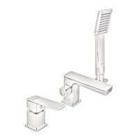 Змішувач для ванни Haiba Kubus 022 (3-hole) (HB3957) Змішувач для ванни Haiba Kubus 022 (3-hole) (HB3957)
