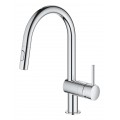 Смеситель для кухни с выдвижным изливом Grohe Minta (32321002)