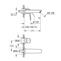 Смеситель для раковины скрытого монтажа Grohe Eurosmart New (29337003) Смеситель для раковины скрытого монтажа Grohe Eurosmart New (29337003)