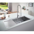 Мойка кухонная Grohe EX Sink K1000 (двойная крыло слева) (31582SD0)