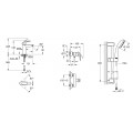 Комплект змішувачів для ванної кімнати Grohe Eurosmart New (UA123244M0) Комплект змішувачів для ванної кімнати Grohe Eurosmart New (UA123244M0)