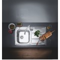 Мийка для кухні із нержавіючої сталі Grohe K400+ (31568SD0) Мийка для кухні із нержавіючої сталі Grohe K400+ (31568SD0)