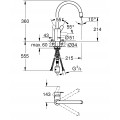 Смеситель для кухни с выдвижным изливом Grohe Eurostyle Cosmopolitan (31126004) Смеситель для кухни с выдвижным изливом Grohe Eurostyle Cosmopolitan (31126004)