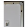 Дзеркало MIXXUS STRONG MR05-100x60 з LED Touch, Anti-fog, димером, рег. яскравості, годинником (MI6009)