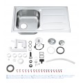 Мийка для кухні із нержавіючої сталі Grohe K400+ (31568SD0) Мийка для кухні із нержавіючої сталі Grohe K400+ (31568SD0)