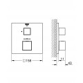 Термостат скрытого монтажа для 1 потребителя Grohe Grohtherm Cube (24153000) Термостат скрытого монтажа для 1 потребителя Grohe Grohtherm Cube (24153000)