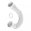 Гофротруба сполучна Zerix GN-01-A з накидною гайкою 1 1/2" (310-650 мм) (ZX5095) Гофротруба сполучна Zerix GN-01-A з накидною гайкою 1 1/2" (310-650 мм) (ZX5095)