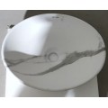 Раковина накладна MIXXUS PREMIUM ELLIPSE-0108 MARBLE 400х330х145mm (MP6526) Раковина накладна MIXXUS PREMIUM ELLIPSE-0108 MARBLE 400х330х145mm (MP6526)