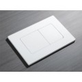 Панель змиву KOER KT-0602-03 240x160x10mm пластикова, кнопка квадратна (колір білий) (KR5180) Панель змиву KOER KT-0602-03 240x160x10mm пластикова, кнопка квадратна (колір білий) (KR5180)