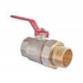 Кран з американкою ручка важіль KOER KR.229 - 2" (KR5665) Кран з американкою ручка важіль KOER KR.229 - 2" (KR5665)