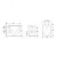 Унітаз підлоговий безбачковий MIXXUS PREMIUM ELLIPSE-0701-T1 570х365х410mm система змиву TORNADO 1.0 (MP6593) Унітаз підлоговий безбачковий MIXXUS PREMIUM ELLIPSE-0701-T1 570х365х410mm система змиву TORNADO 1.0 (MP6593)