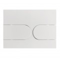 Панель змиву KOER KT-0604-03 240x160x10mm пластикова, кнопка закруглена (колір білий) (KR5322) Панель змиву KOER KT-0604-03 240x160x10mm пластикова, кнопка закруглена (колір білий) (KR5322)