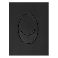Панель змиву KOER KT-0606-05 157x198x3mm пластикова, кнопка закруглена (колір чорний матовий) (KR5343) Панель змиву KOER KT-0606-05 157x198x3mm пластикова, кнопка закруглена (колір чорний матовий) (KR5343)