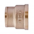 Муфта редукційна Koer KF.C0608.WN - 3/4"x1/2" без нікелю (MX1497)