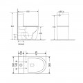 Чаша унітазу-компакту без сидіння MIXXUS PREMIUM ELLIPSE-0401-T1 BOWL 405x390x630 система змиву TORNADO 1.0 (MI8344) Чаша унітазу-компакту без сидіння MIXXUS PREMIUM ELLIPSE-0401-T1 BOWL 405x390x630 система змиву TORNADO 1.0 (MI8344)