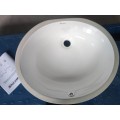 Раковина врізна під стільницю MIXXUS PREMIUM TOPPER-1701 495х405х205mm (перелив) (MP6568)