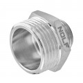 Ніпель редукційний нікельований NOLF NFC.N0608-N-3/4"x1/2" (NF3083) Ніпель редукційний нікельований NOLF NFC.N0608-N-3/4"x1/2" (NF3083)