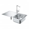 Комплект кухонной мойки и смесителя Grohe K500 (31573SD1) Комплект кухонной мойки и смесителя Grohe K500 (31573SD1)