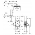 Прихована душова система Grohe Eurocube Tempesta 250 Cube (25289000) Прихована душова система Grohe Eurocube Tempesta 250 Cube (25289000)