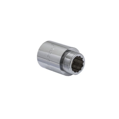 Подовжувач 3/4" 40мм (хром) Koer KF.E08-40.CHR (KF0109)