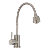 Кухонный смеситель с гибким изливом MIXXUS SUS 011 (SS0006)
