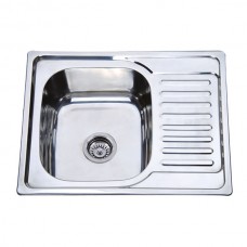 Мойка кухонная ZERIX Z6350-06-160E (satin) (ZM0561) Мойка кухонная ZERIX Z6350-06-160E (satin) (ZM0561)