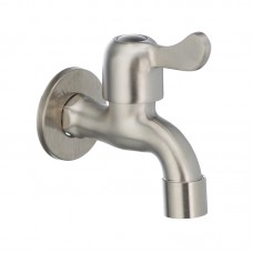 Кран для полива ZERIX BIB-001 SUS304 (ZX3174) Кран для полива ZERIX BIB-001 SUS304 (ZX3174)