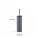 Йоржик для унітазу підлоговий MIXXUS PREMIUM ELLIPSE-TB0201 GRAPHITE (колір графіт) (MI7068)