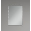 Дзеркало настінне Zerix KUBIX MRZ06-45x60-Reverse прямокутне з декором (ZX5633)