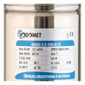 Насос свердловинний шнековий Vodomet 4QGD 2.5-130-0.75 Н=130М, Q=40л/хв, P=750 Вт (VO4158)