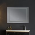 Дзеркало Mixxus WARM MR12-90x70-REVERSE з LED Touch, Anti-fog, димером, рег. яскравості (MI6675)