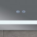 Дзеркало Mixxus WARM MR12-90x70-REVERSE з LED Touch, Anti-fog, димером, рег. яскравості (MI6675)