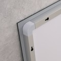 Дзеркало Mixxus WARM MR12-90x70-REVERSE з LED Touch, Anti-fog, димером, рег. яскравості (MI6675)