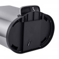 Відро для сміття з плавним закриттям овальне Mixxus Premium Topper-TC0205 SS Color 5л колір нержавійка (MI7059)