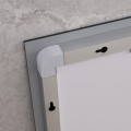 Дзеркало MIXXUS HARD MR06-50x80-CASE з LED Touch, Anti-fog, димером, рег. яскравості, годинником (MI6657) Дзеркало MIXXUS HARD MR06-50x80-CASE з LED Touch, Anti-fog, димером, рег. яскравості, годинником (MI6657)