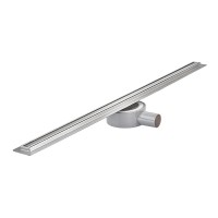 Душовий трап MIXXUS DRAIN-05-80-SLIM з нерж. сталі SUS304 30x800мм (Колір нерж) (MI6167)