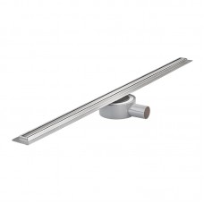 Душовий трап MIXXUS DRAIN-05-80-SLIM з нерж. сталі SUS304 30x800мм (Колір нерж) (MI6167)