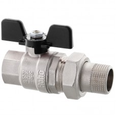 Кран с американкой Roho R105-075B - 3/4" прямой (RO0111) Кран с американкой Roho R105-075B - 3/4" прямой (RO0111)