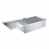 Мойка кухонная Grohe EX Sink K1000 (двойная крыло слева) (31582SD0)